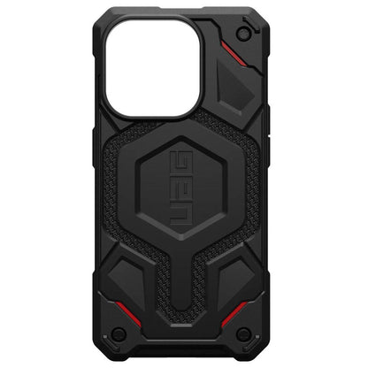 Custodia MagSafe per Apple iPhone 15 Pro, Urban Armor Gear, Monarch Pro Kevlar, Nera