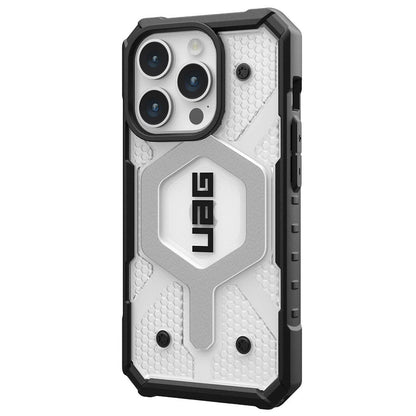 Custodia MagSafe per Apple iPhone 15 Pro, Urban Armor Gear, Pathfinder, Trasparente