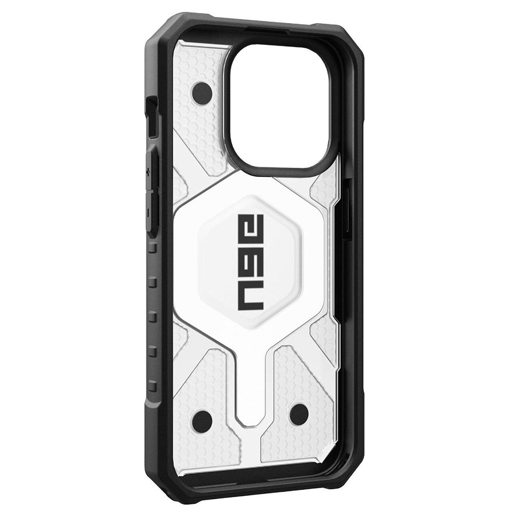 Custodia MagSafe per Apple iPhone 15 Pro, Urban Armor Gear, Pathfinder, Trasparente