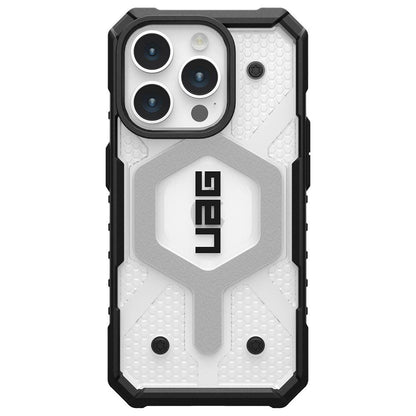 Custodia MagSafe per Apple iPhone 15 Pro, Urban Armor Gear, Pathfinder, Trasparente