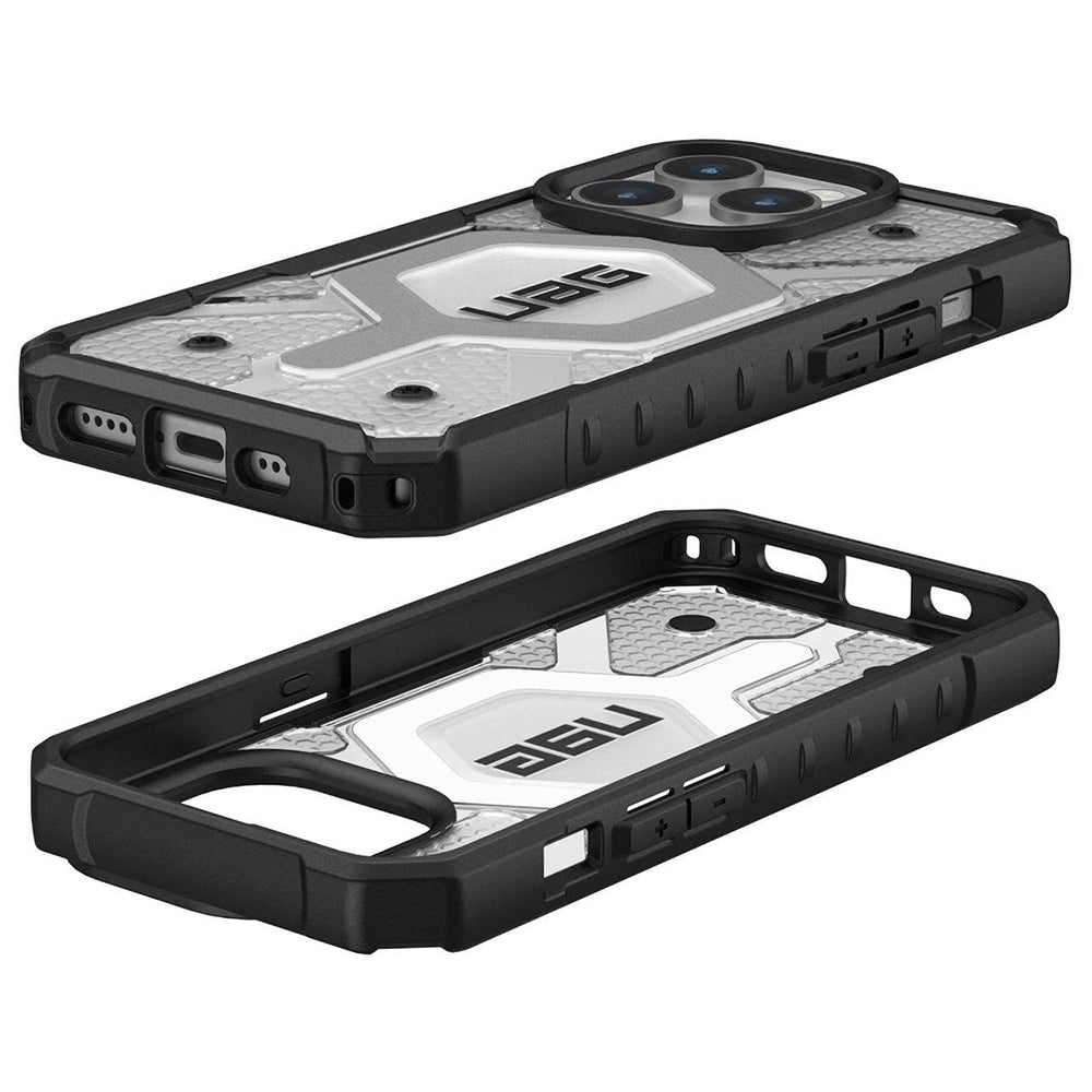 Custodia MagSafe per Apple iPhone 15 Pro, Urban Armor Gear, Pathfinder, Trasparente
