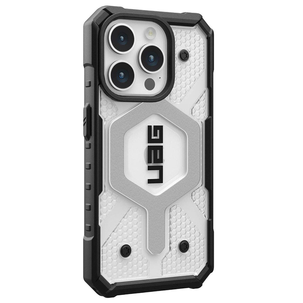Custodia MagSafe per Apple iPhone 15 Pro, Urban Armor Gear, Pathfinder, Trasparente