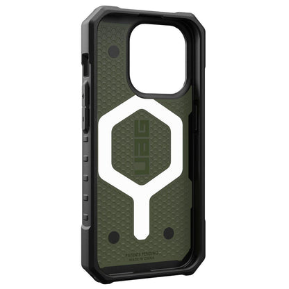 Custodia MagSafe per Apple iPhone 15 Pro, Urban Armor Gear, Pathfinder, Verde
