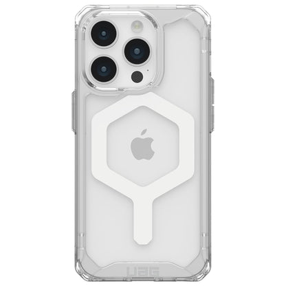 Custodia MagSafe per Apple iPhone 15 Pro, Urban Armor Gear, Plyo, Bianca
