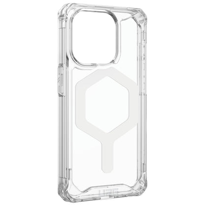 Custodia MagSafe per Apple iPhone 15 Pro, Urban Armor Gear, Plyo, Bianca