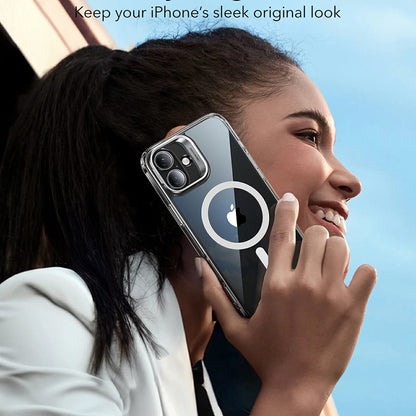 MagSafe Case for Apple iPhone 16, ESR, Classic Hybrid Kickstand, Satin Black