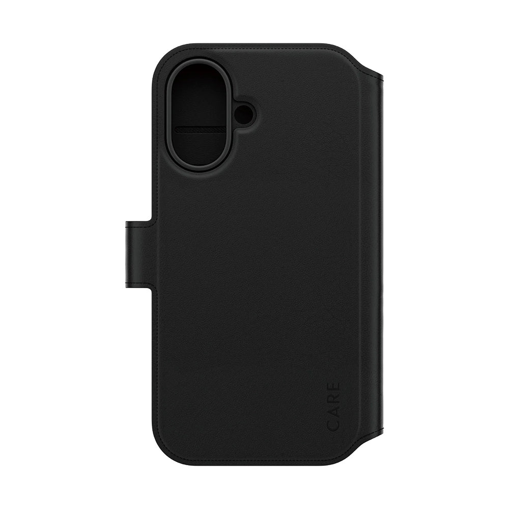Custodia MagSafe per Apple iPhone 16, PanzerGlass, Care Feature Tango Two-in-One, Nera
