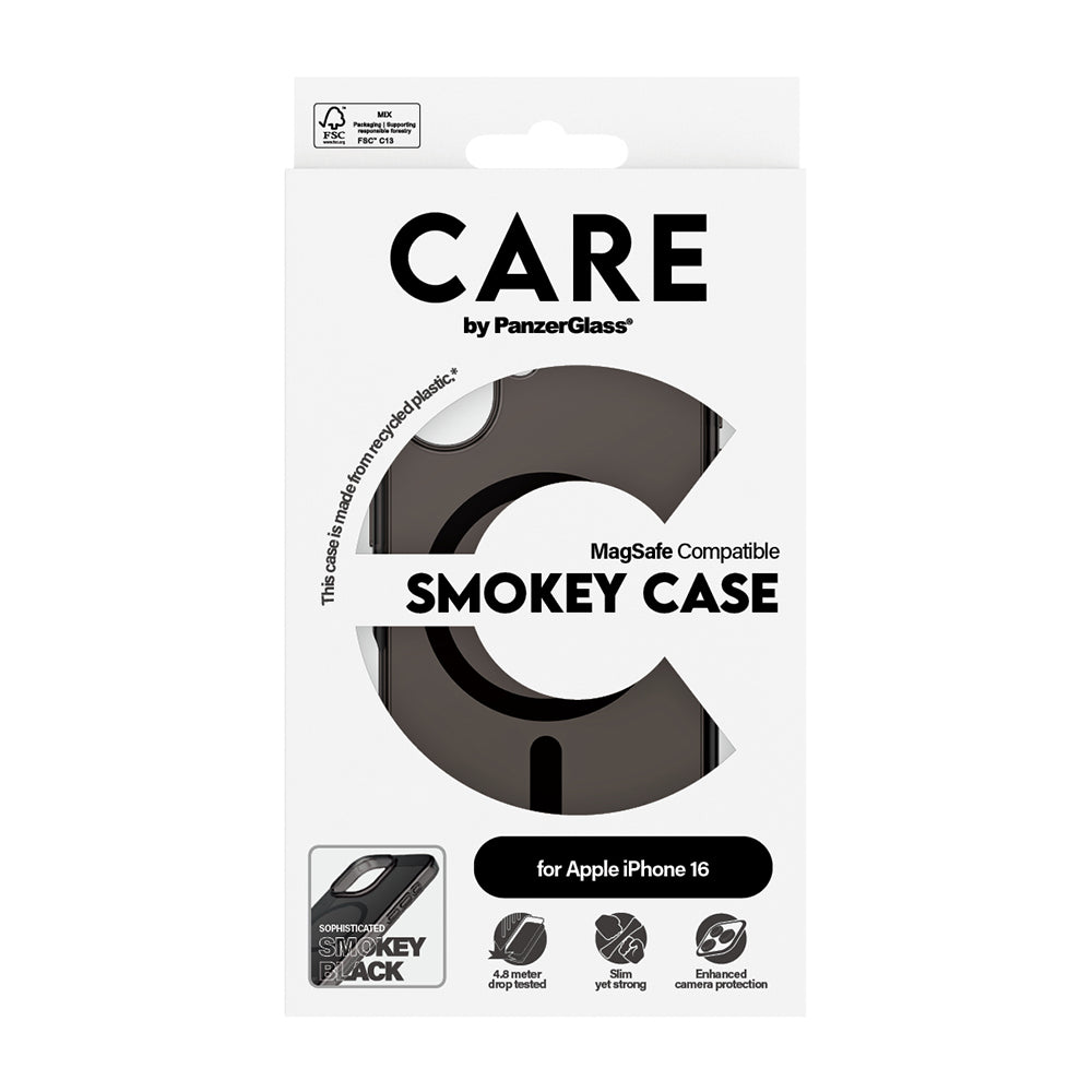 Custodia MagSafe per Apple iPhone 16, PanzerGlass, Care Urban Combat, Nera