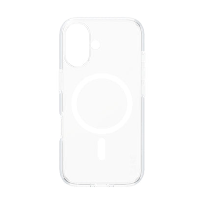 Custodia MagSafe per Apple iPhone 16, PanzerGlass, Care Urban Combat, Trasparente Bianca