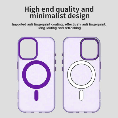 Custodia MagSafe per Apple iPhone 16 Plus, Techsuit, CandyCase, Viola