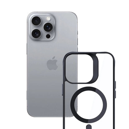 Custodia MagSafe per Apple iPhone 16 Pro, 3MK, Satin Armor, Trasparente