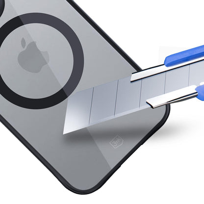 Custodia MagSafe per Apple iPhone 16 Pro, 3MK, Satin Armor, Trasparente