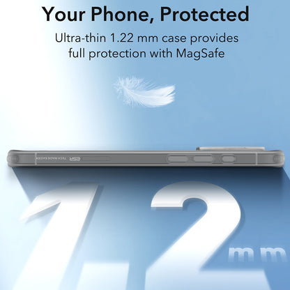 Custodia MagSafe per Apple iPhone 16 Pro, ESR, Zero, Grigio Satinato