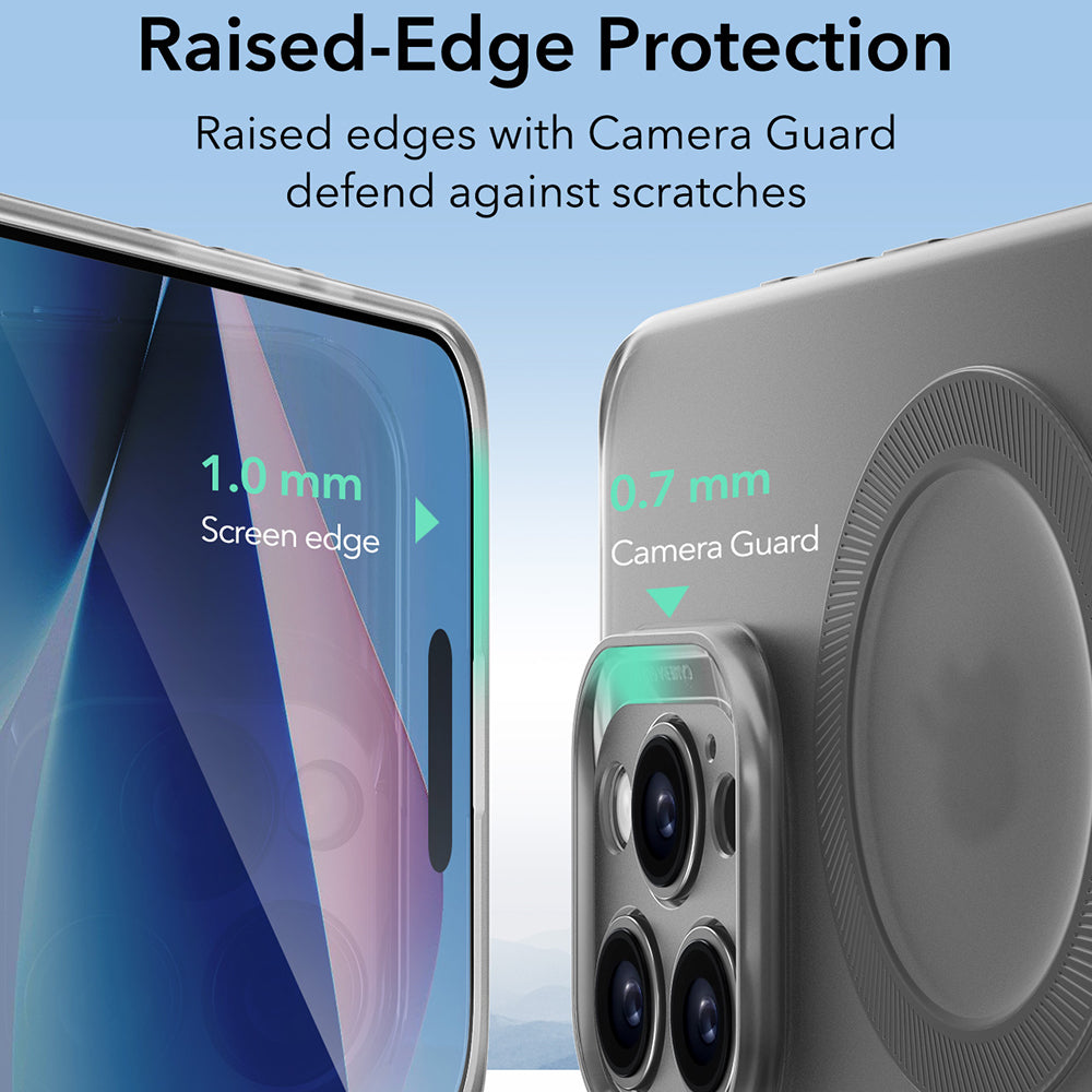 Custodia MagSafe per Apple iPhone 16 Pro, ESR, Zero, Grigio Satinato