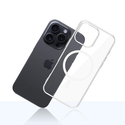 Custodia MagSafe per Apple iPhone 16 Pro Max, 3MK, Clear MagCase, Trasparente