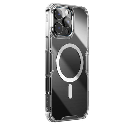 Custodia MagSafe per Apple iPhone 16 Pro Max, Nillkin, Nature Pro, Trasparente