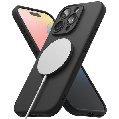 MagSafe Case for Apple iPhone 16 Pro Max, Ringke, Silicone, Black