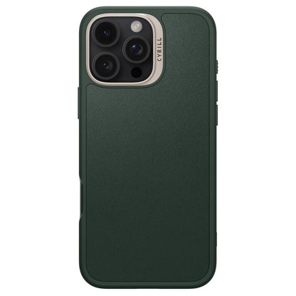 Custodia MagSafe per Apple iPhone 16 Pro Max, Spigen, Cyrill Kajuk, Verde Satinato ACS08398