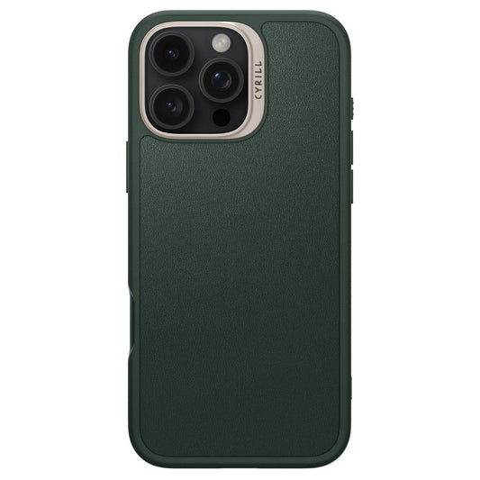 Custodia MagSafe per Apple iPhone 16 Pro Max, Spigen, Cyrill Kajuk, Verde Satinato ACS08398
