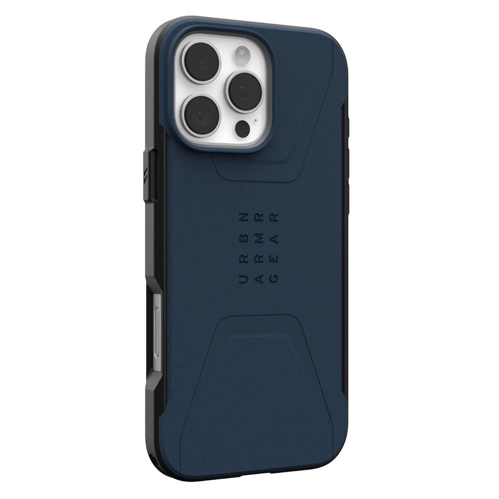 Custodia MagSafe per Apple iPhone 16 Pro Max, Urban Armor Gear, Civilian, Blu Navy