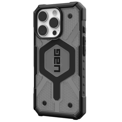 Custodia MagSafe per Apple iPhone 16 Pro Max, Urban Armor Gear, Pathfinder Clear, Grigio