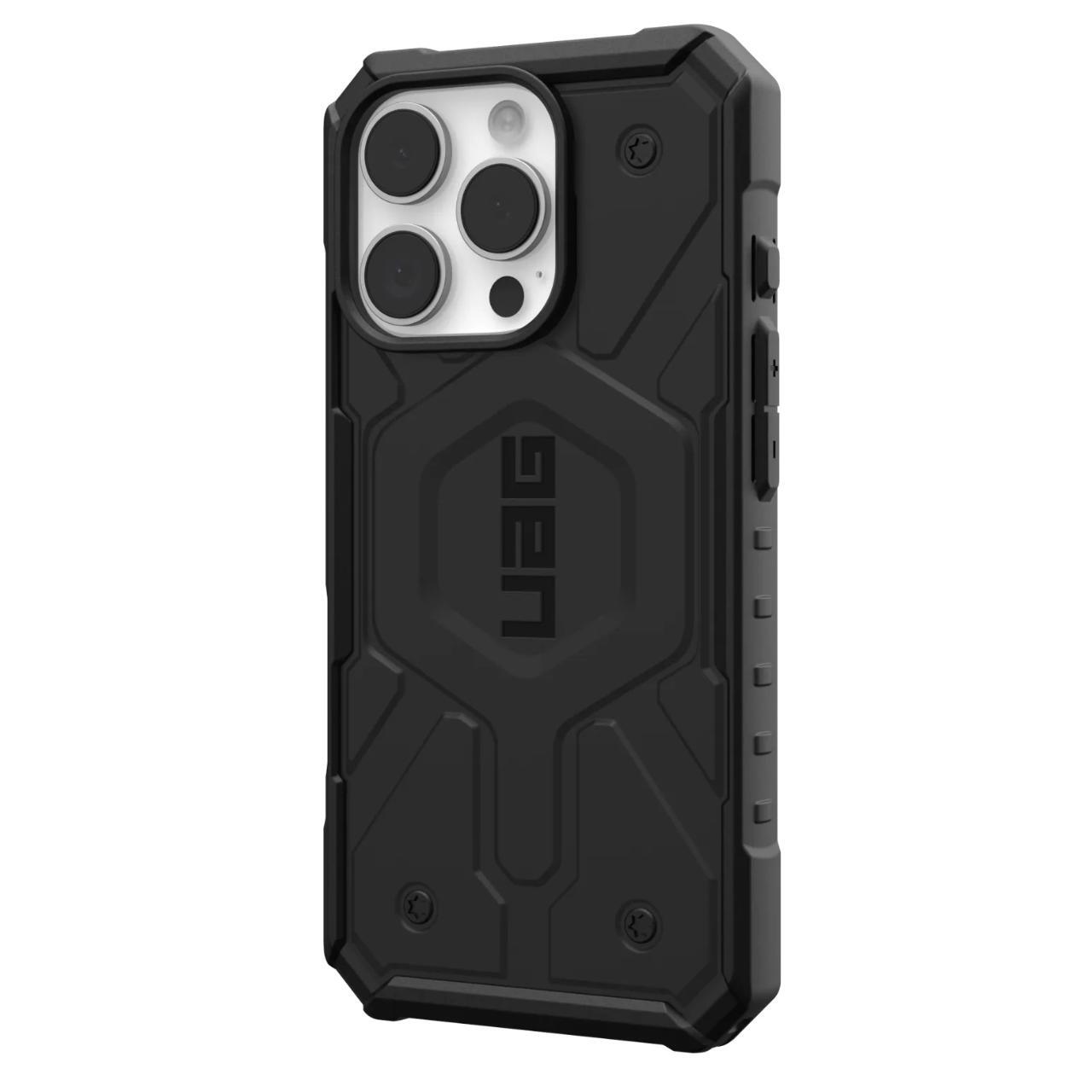 Custodia MagSafe per Apple iPhone 16 Pro Max, Urban Armor Gear, Pathfinder, Nera