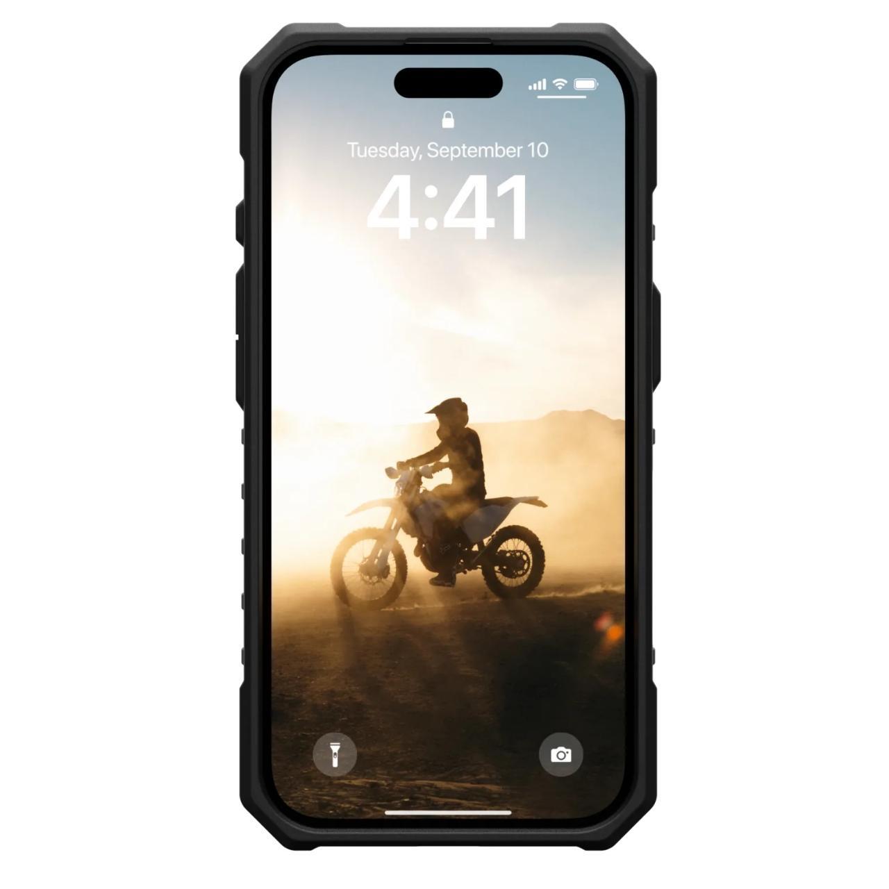Custodia MagSafe per Apple iPhone 16 Pro Max, Urban Armor Gear, Pathfinder, Nera