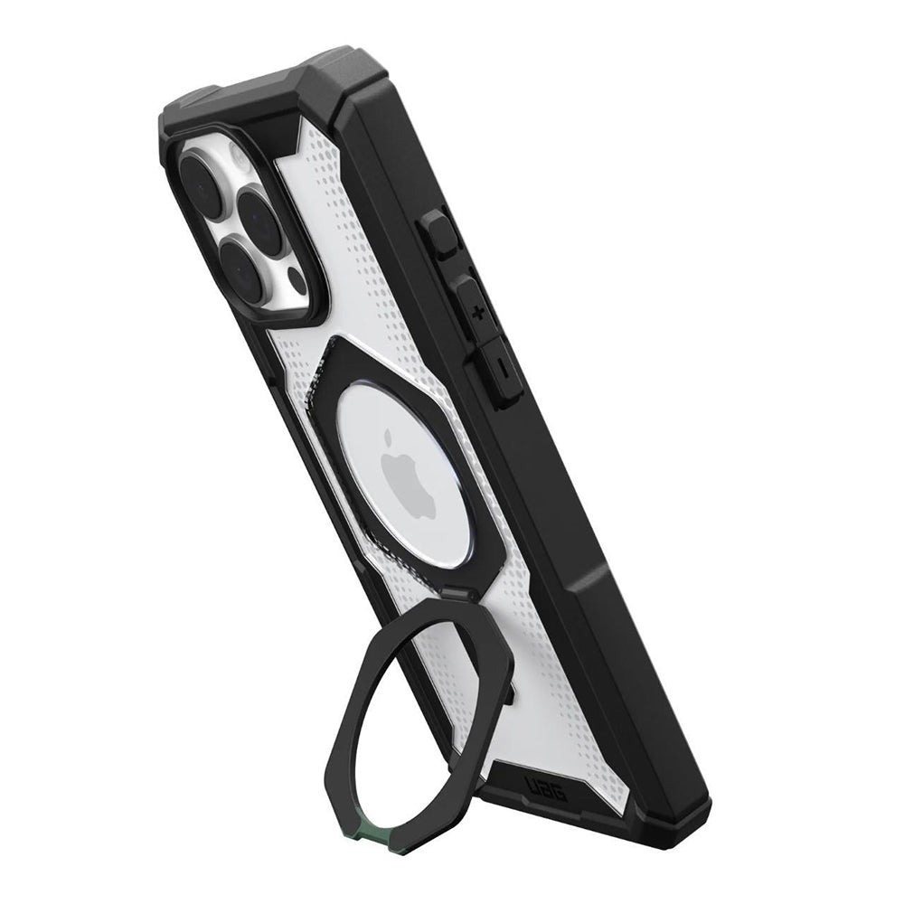 Custodia MagSafe per Apple iPhone 16 Pro Max, Urban Armor Gear, Plasma XTE, Nera Trasparente