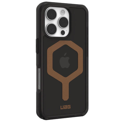 Custodia MagSafe per Apple iPhone 16 Pro Max, Urban Armor Gear, Plyo, Marrone
