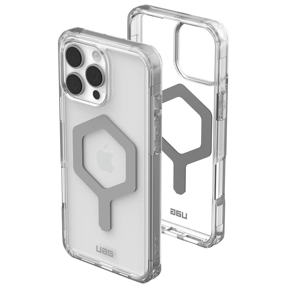 Custodia MagSafe per Apple iPhone 16 Pro Max, Urban Armor Gear, Plyo, Trasparente