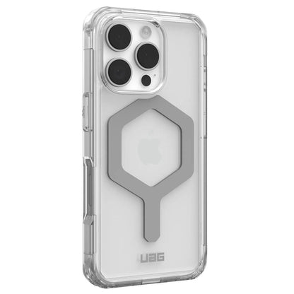 Custodia MagSafe per Apple iPhone 16 Pro Max, Urban Armor Gear, Plyo, Trasparente