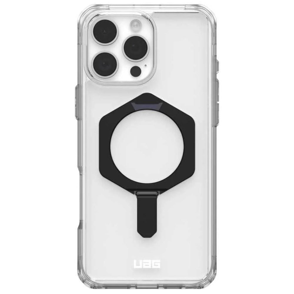 Custodia MagSafe per Apple iPhone 16 Pro Max, Urban Armor Gear, Plyo XTE, Nero Trasparente