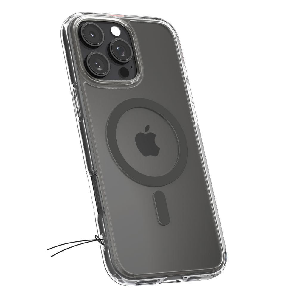 Custodia MagSafe per Apple iPhone 16 Pro, Spigen, Ultra Hybrid, Nera