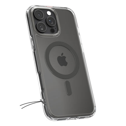 Custodia MagSafe per Apple iPhone 16 Pro, Spigen, Ultra Hybrid, Nera