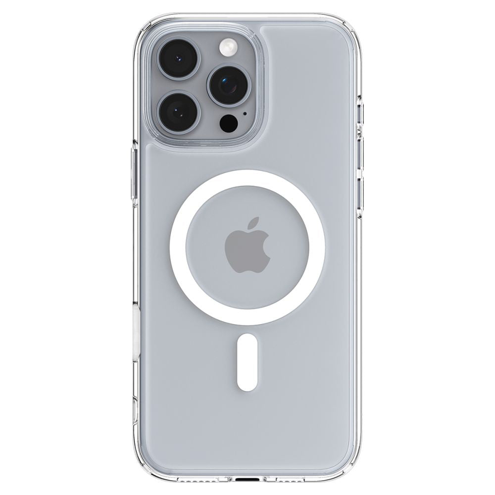 Custodia MagSafe per Apple iPhone 16 Pro, Spigen, Ultra Hybrid T, Bianca ACS08512