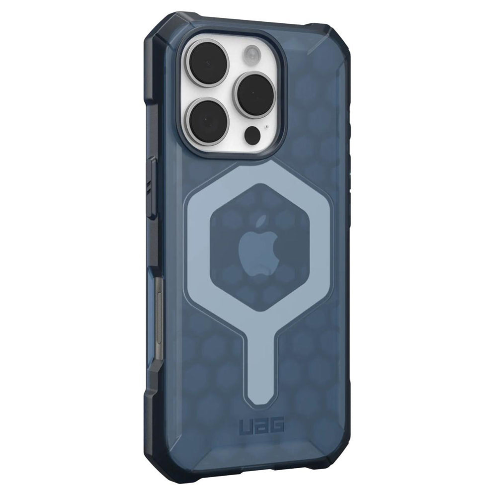 Custodia MagSafe per Apple iPhone 16 Pro, Urban Armor Gear, Essential Armor, Blu