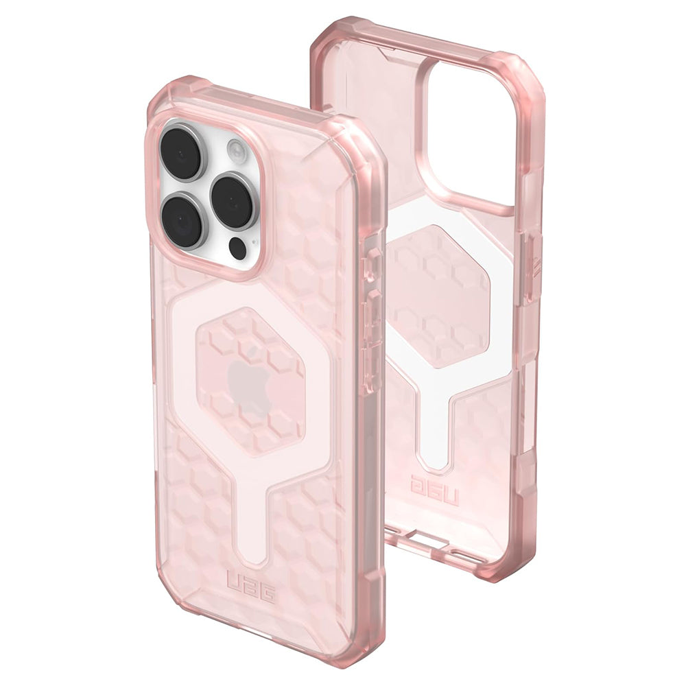 Custodia MagSafe per Apple iPhone 16 Pro, Urban Armor Gear, Essential Armor, Rosa