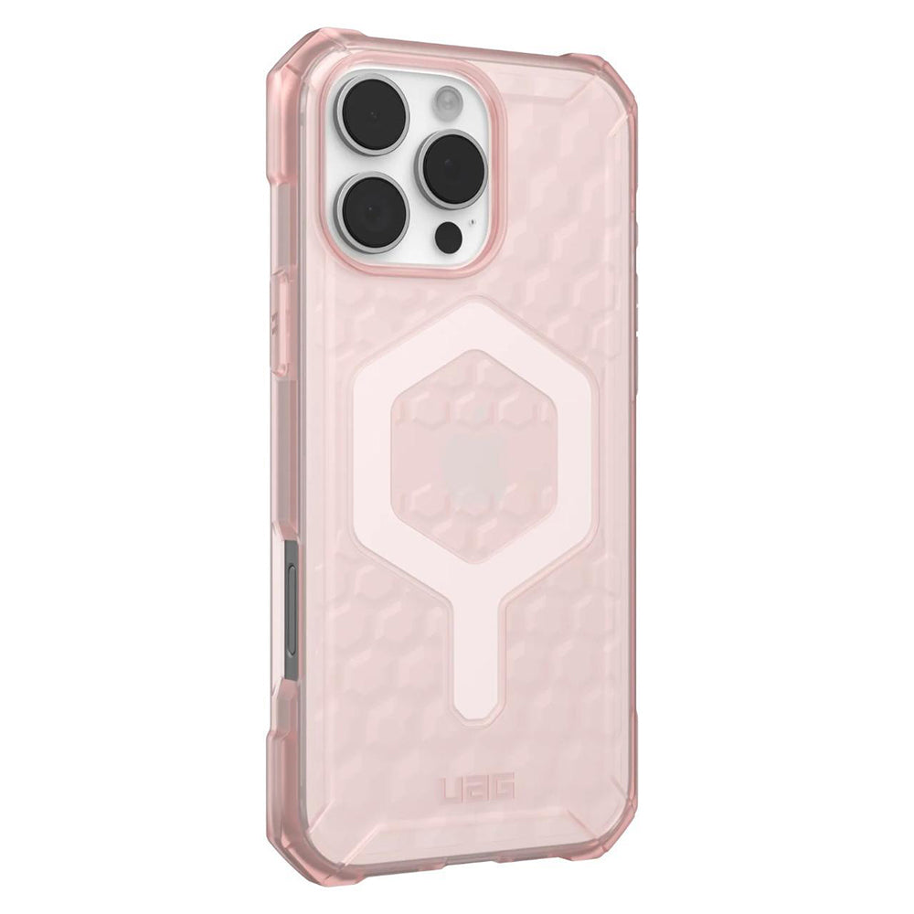 Custodia MagSafe per Apple iPhone 16 Pro, Urban Armor Gear, Essential Armor, Rosa