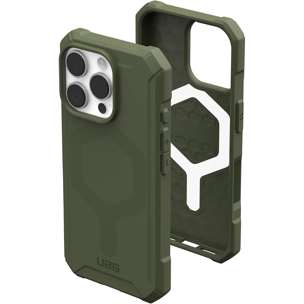 Custodia MagSafe per Apple iPhone 16 Pro, Urban Armor Gear, Essential Armor, Verde