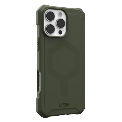 Custodia MagSafe per Apple iPhone 16 Pro, Urban Armor Gear, Essential Armor, Verde