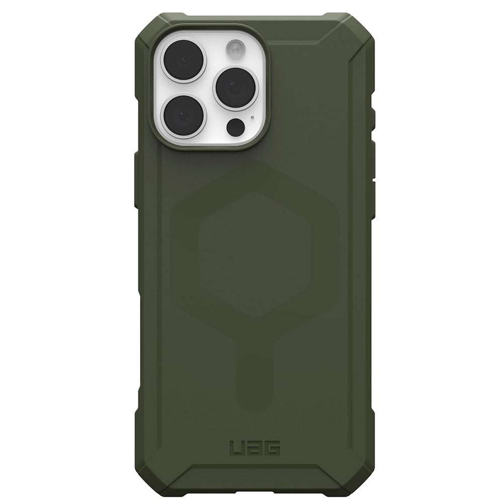 Custodia MagSafe per Apple iPhone 16 Pro, Urban Armor Gear, Essential Armor, Verde
