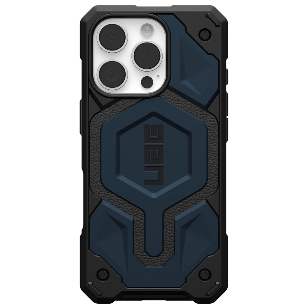 Custodia MagSafe per Apple iPhone 16 Pro, Urban Armor Gear, Monarch Pro, Blu Navy