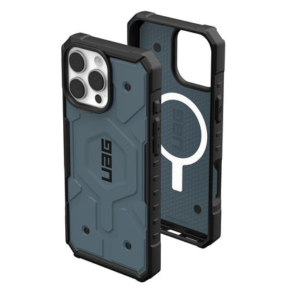 Custodia MagSafe per Apple iPhone 16 Pro, Urban Armor Gear, Pathfinder, Blu