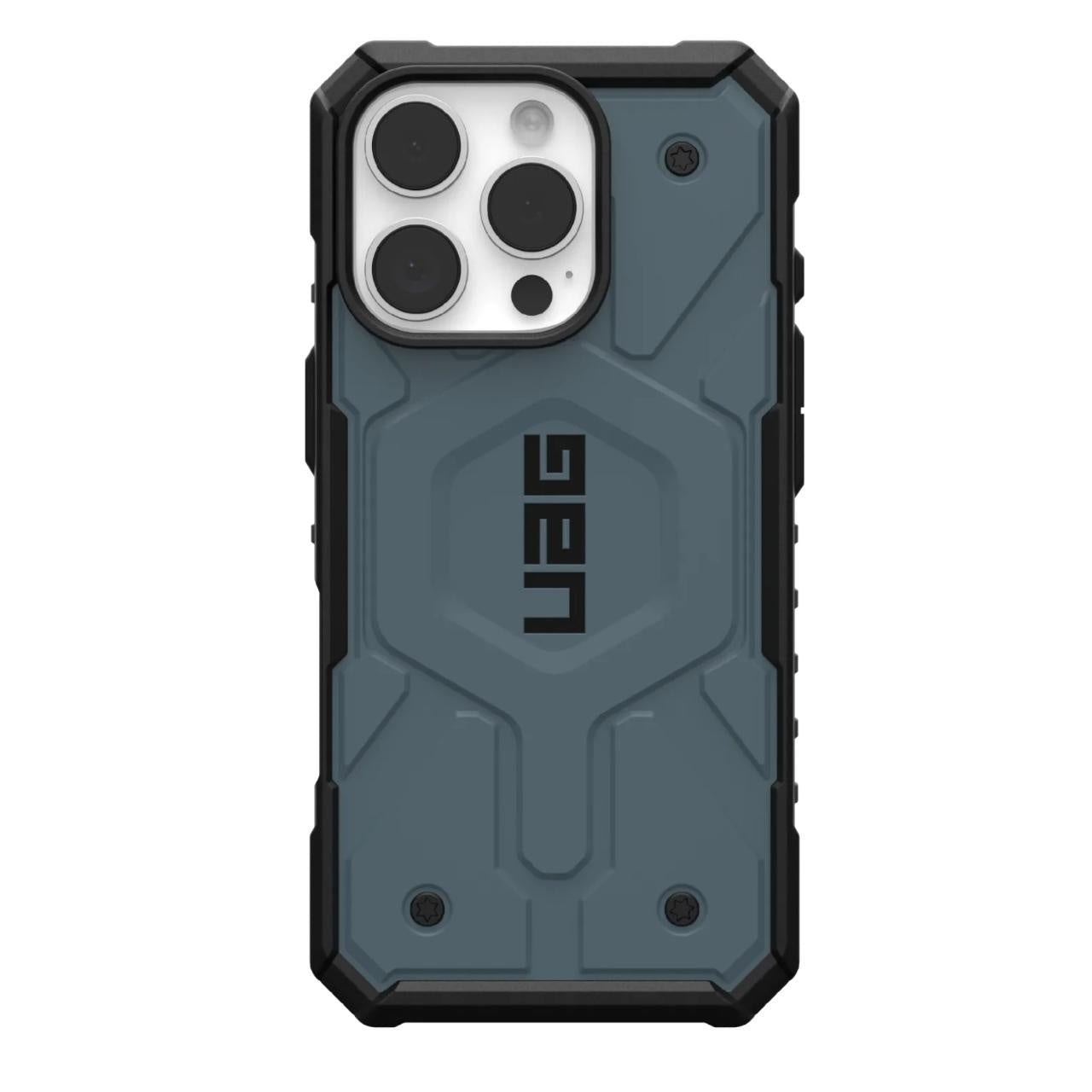 Custodia MagSafe per Apple iPhone 16 Pro, Urban Armor Gear, Pathfinder, Blu