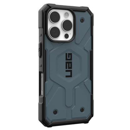 Custodia MagSafe per Apple iPhone 16 Pro, Urban Armor Gear, Pathfinder, Blu