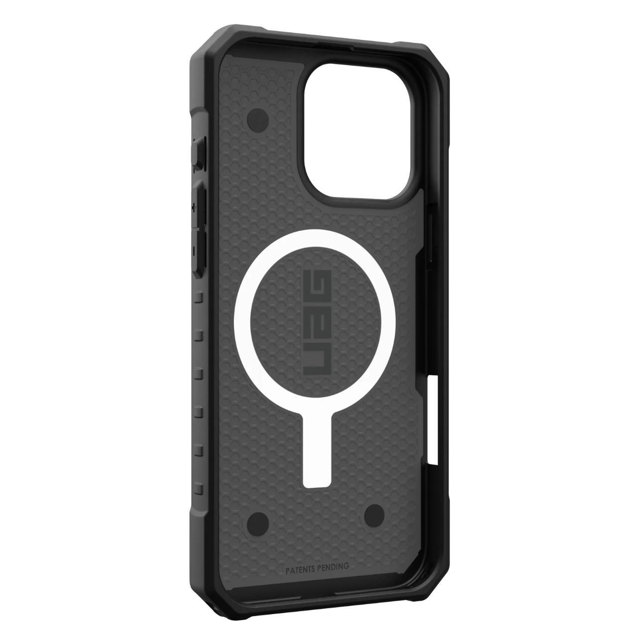 Custodia MagSafe per Apple iPhone 16 Pro, Urban Armor Gear, Pathfinder, Argento