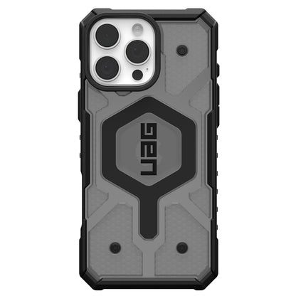 MagSafe Case for Apple iPhone 16 Pro, Urban Armor Gear, Pathfinder Clear, Gray