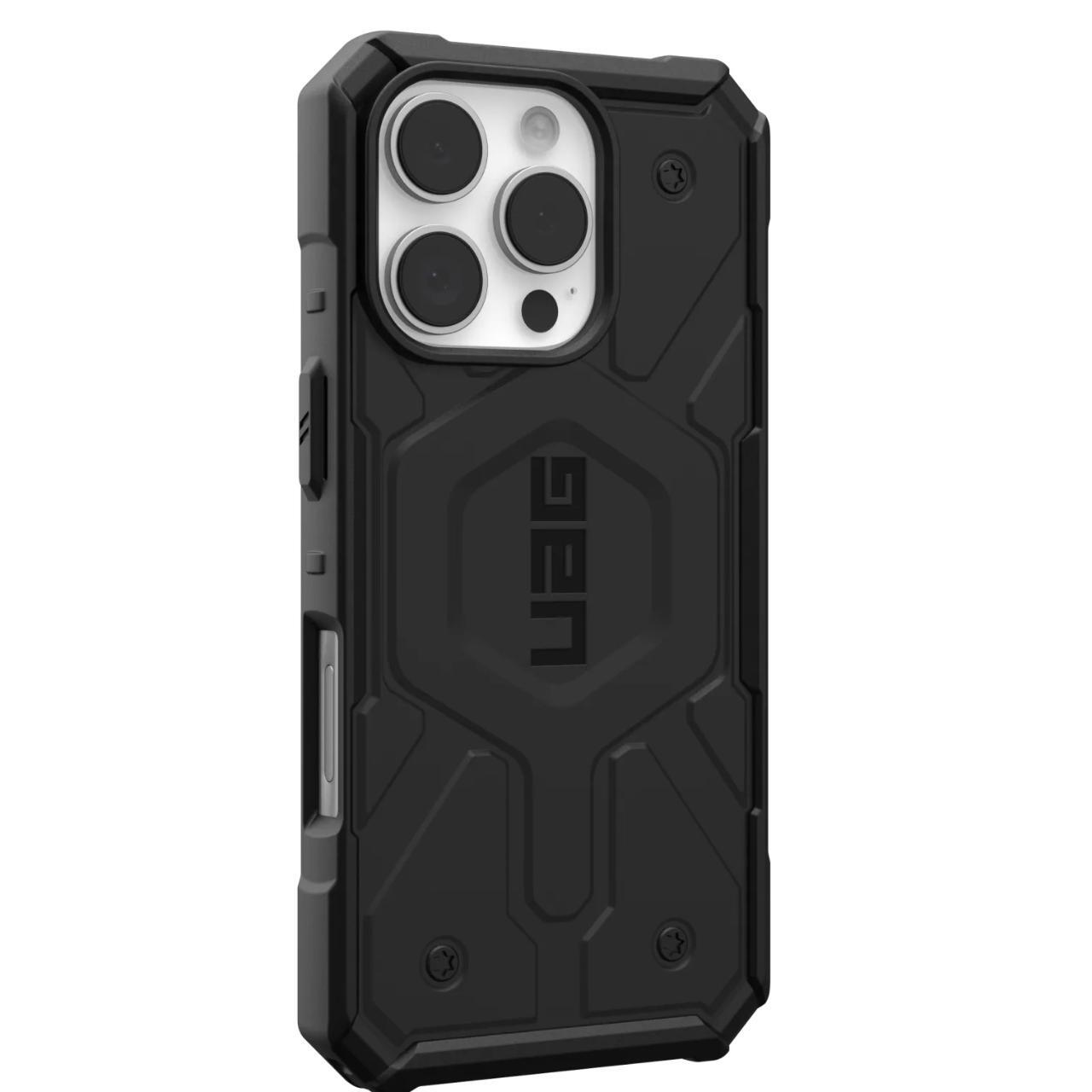 Custodia MagSafe per Apple iPhone 16 Pro, Urban Armor Gear, Pathfinder, Nera