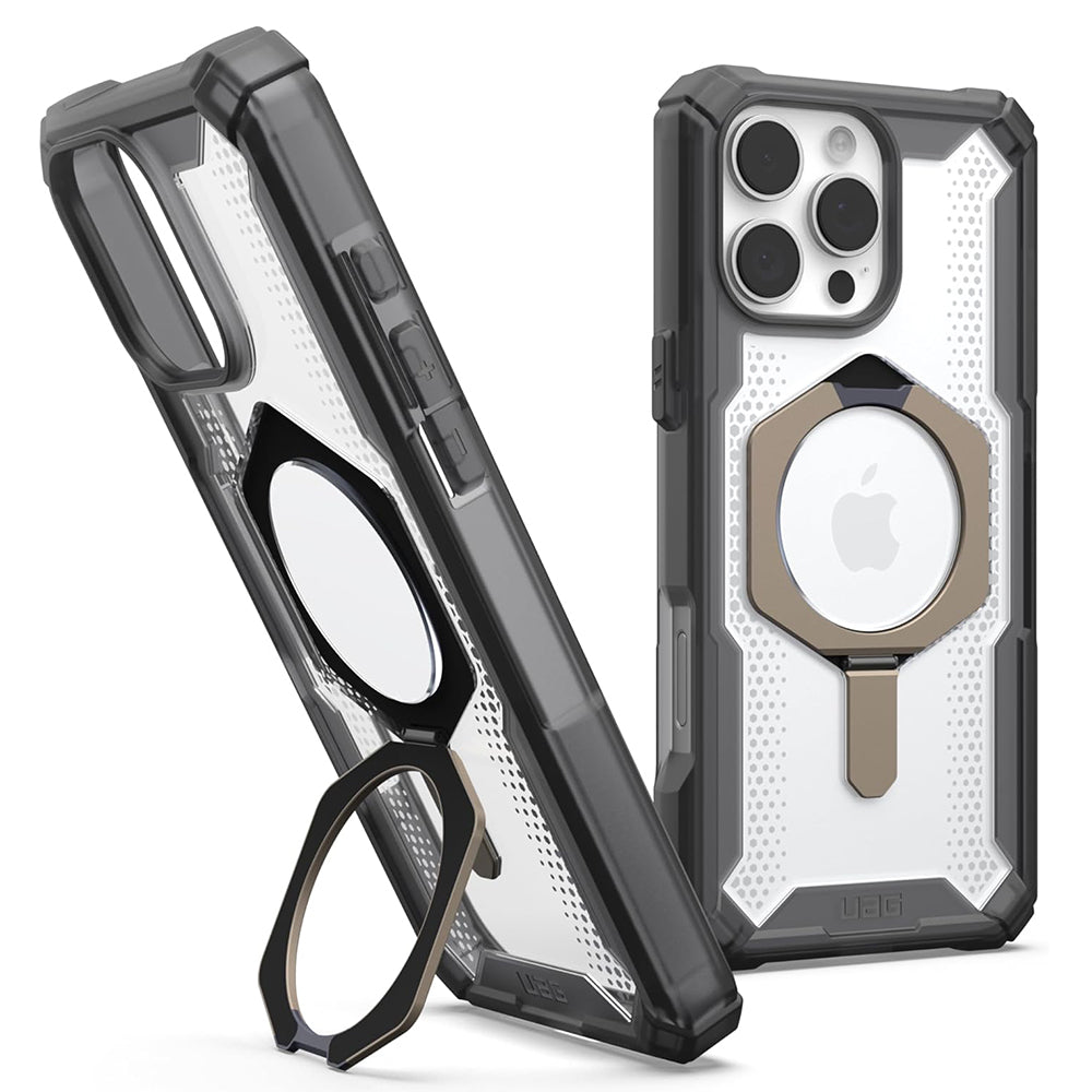 Custodia MagSafe per Apple iPhone 16 Pro, Urban Armor Gear, Plasma XTE, Grigio