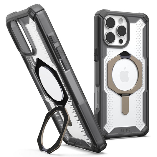 Custodia MagSafe per Apple iPhone 16 Pro, Urban Armor Gear, Plasma XTE, Grigio